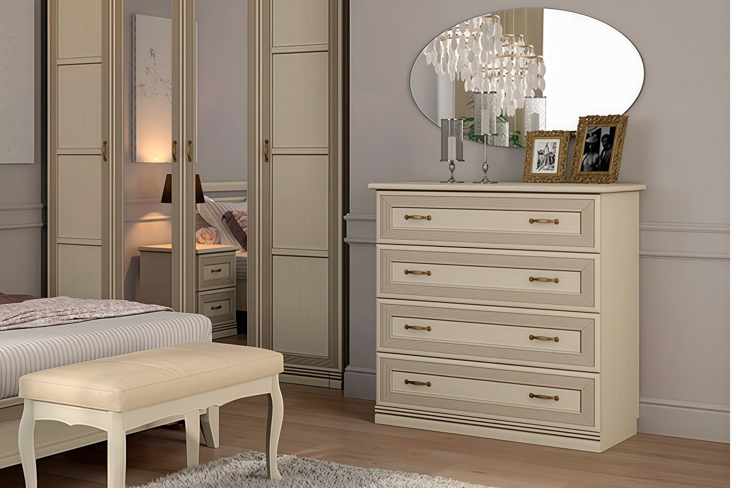 "Спальни" - изображение №3 на www.angstrem-mebel.ru